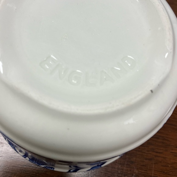 Vintage Willow China Blue Tea Cup Churchill Made in England - Picture 5 of 7